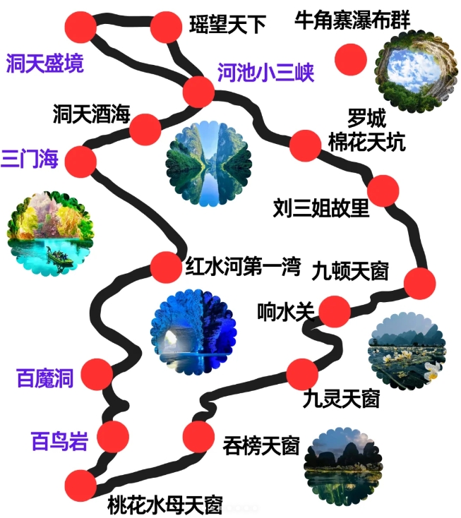 第一次来广西河池旅游怎么玩