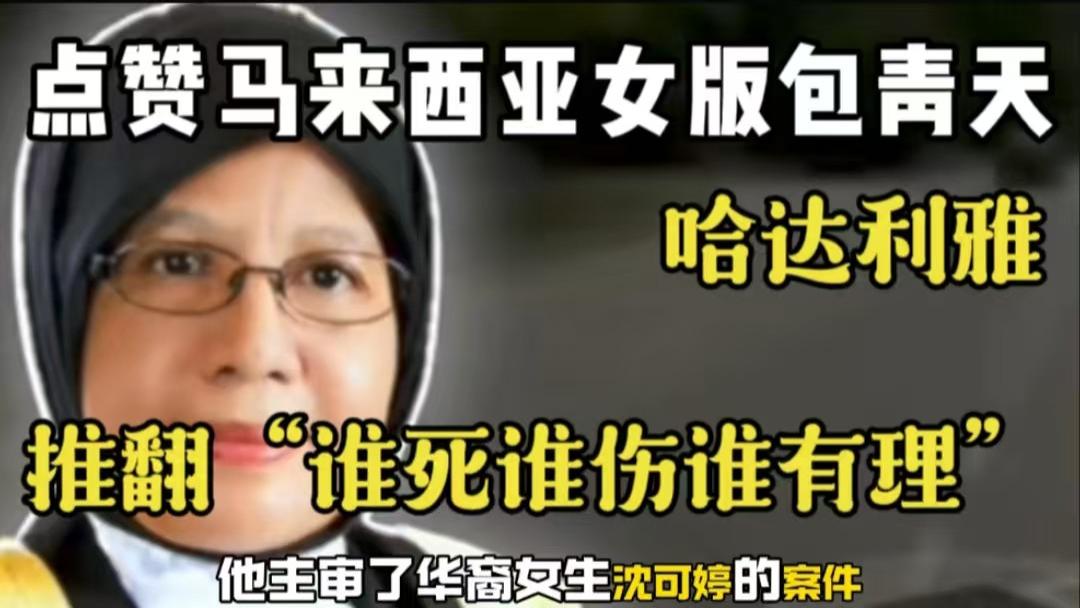 女法官哈达利雅：总不能仅因有人死亡，就要有人承担责任吧！惹万千网友怒赞