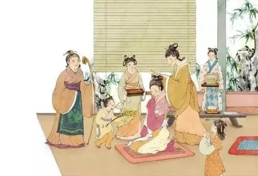 及笄礼是古代女子成长的标志，是她们从孩童迈向成熟女性的重要仪式。大约在十五岁时，