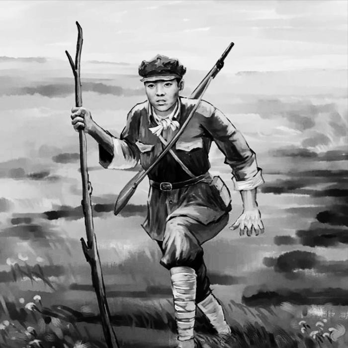 1935年，13岁小红军罗玉琪过草地时突然腹痛不止，碍于女同志就跑远处去方便，不