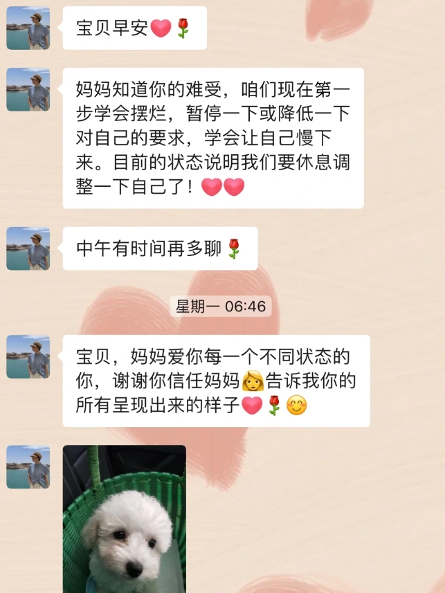 最近我有很多的事情，尤其是面对学校里一些无意义但必须得完成的功课而感到无奈，产生