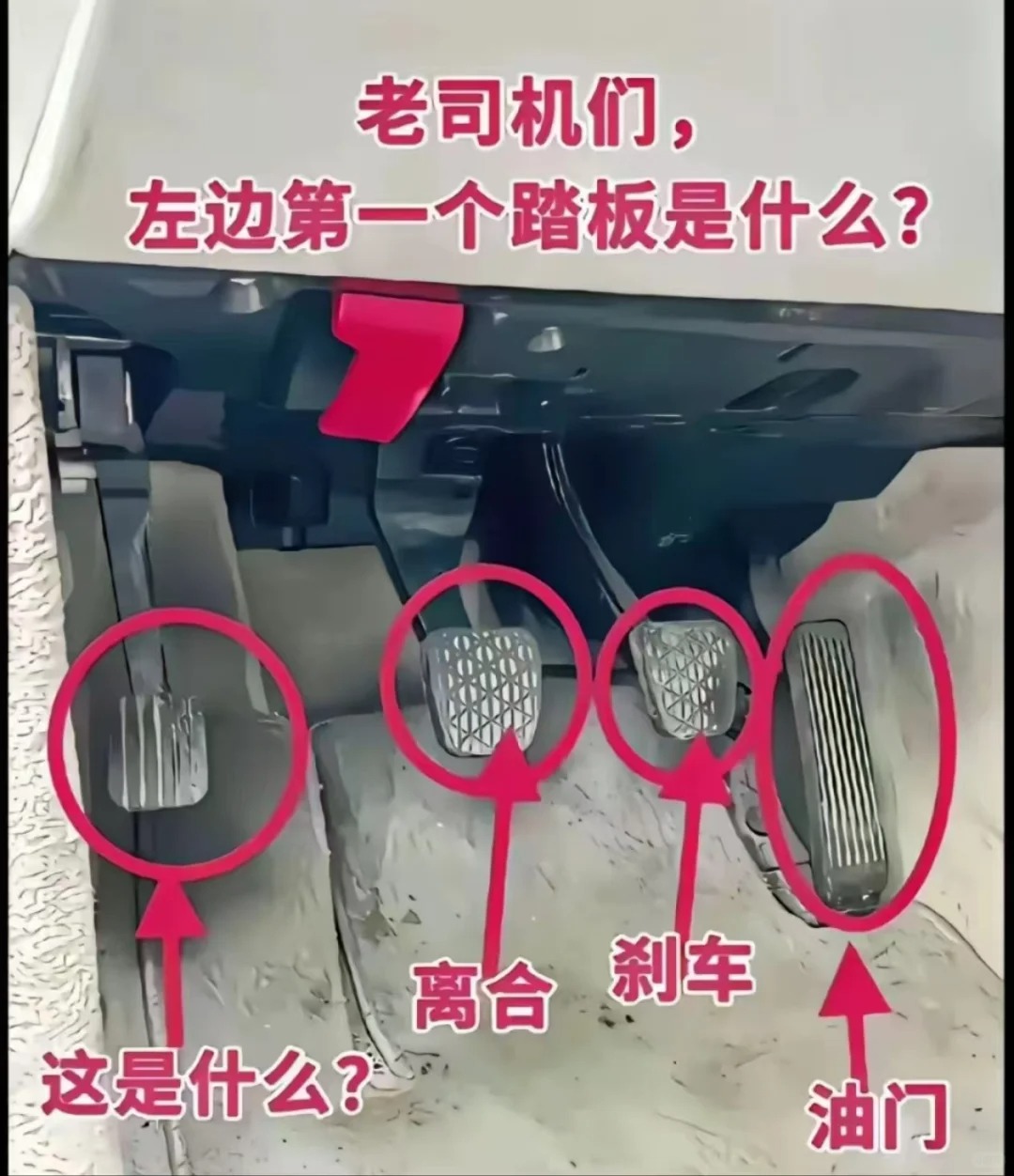 老司机们，知道最左边的什么不？