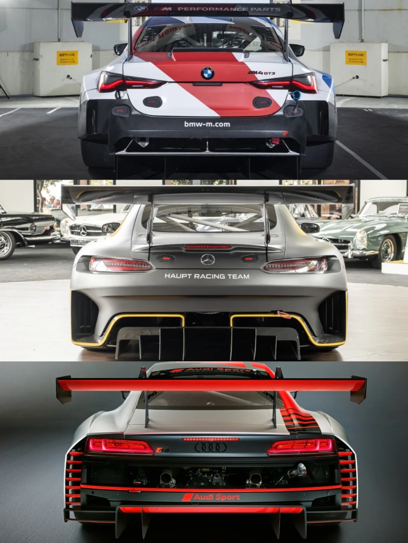  GT3赛车的车尾也是好看的！