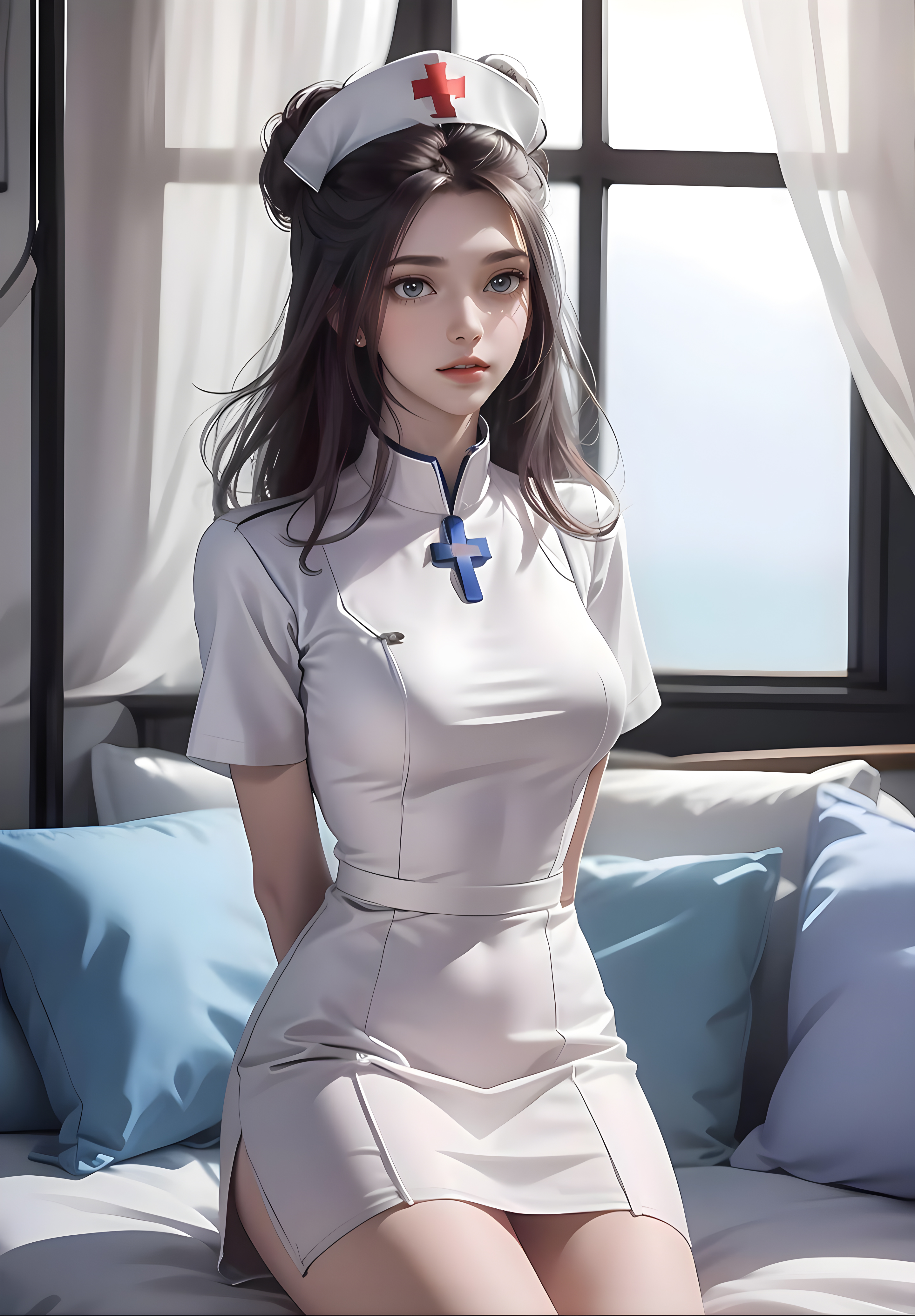 《斗罗大陆》之朱竹清AI美图：我要变得强大，直到跟上你的脚步！