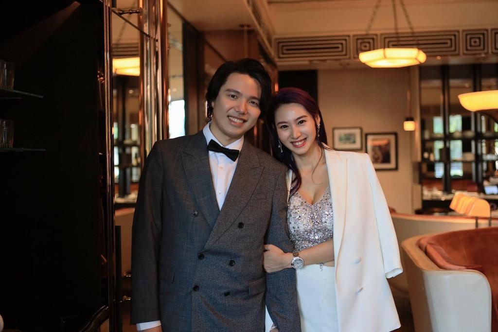 庄韵澄宣布跟老公吕成忠分居，暗示决定离婚