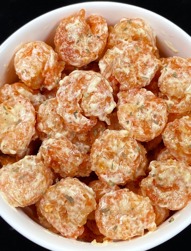 宝子们，芥末虾球来啦！