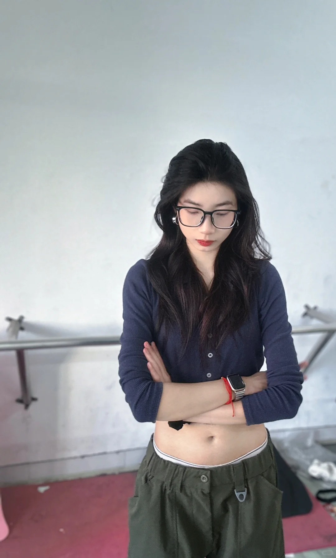 嘻嘻 是女体育老师噢～