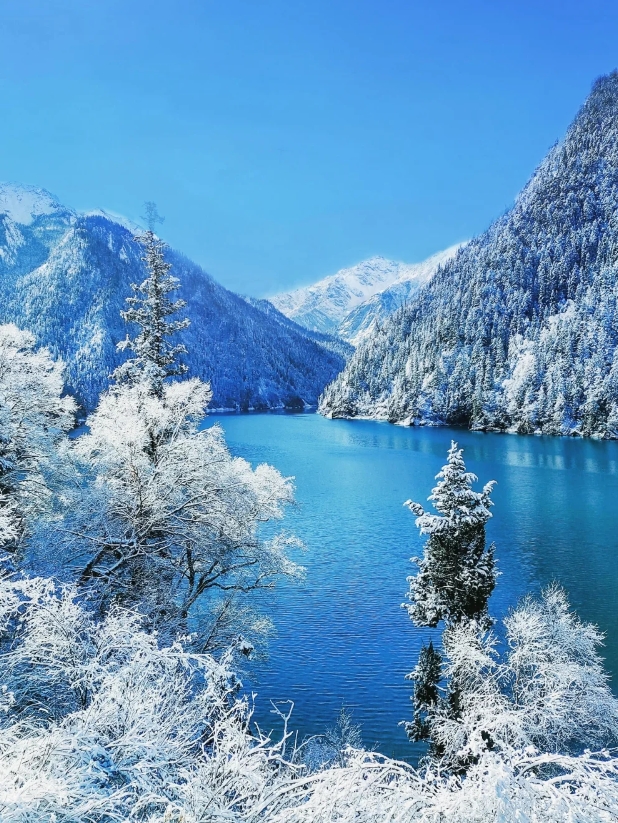 冬天的九寨沟，雪景+人少+半价