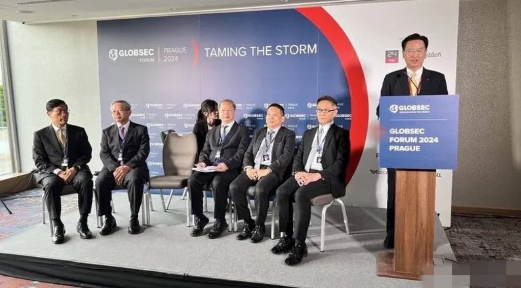 【吴钊燮在捷克鼓吹“台湾不是中国内政”，犯罪记录又添上一笔】据台媒报道，民进党当