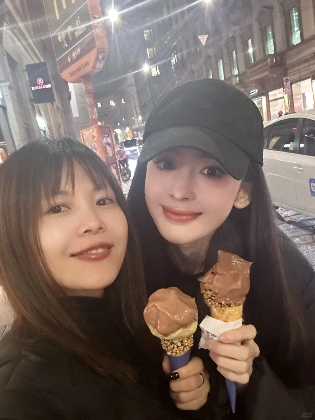 回来啦 和娜扎的又一次米兰行✨
时间好快，记得上次和娜扎去米兰看秀还是八年前，八