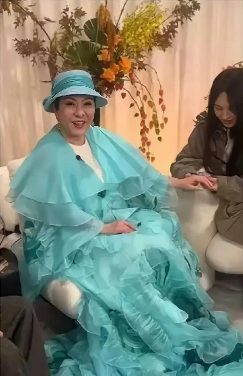 向太有非常多的衣服全部都是高定，而且她的着装也不是一般人可以驾驭的，风格独特，独