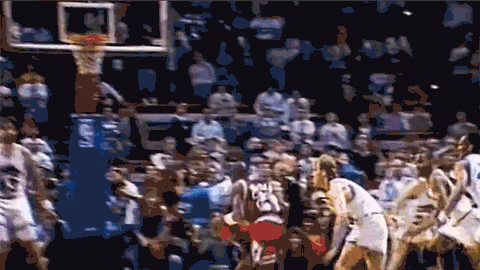 篮球GIF：NBA球星扣篮第一是乔丹还是卡特，詹姆斯扣篮霸道