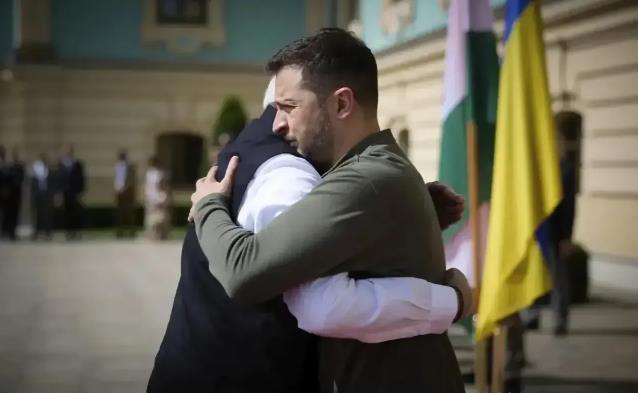 俄罗斯心中五味杂陈，境遇微妙……

泽连斯基向莫迪施压，要求印度中止对俄石油的采