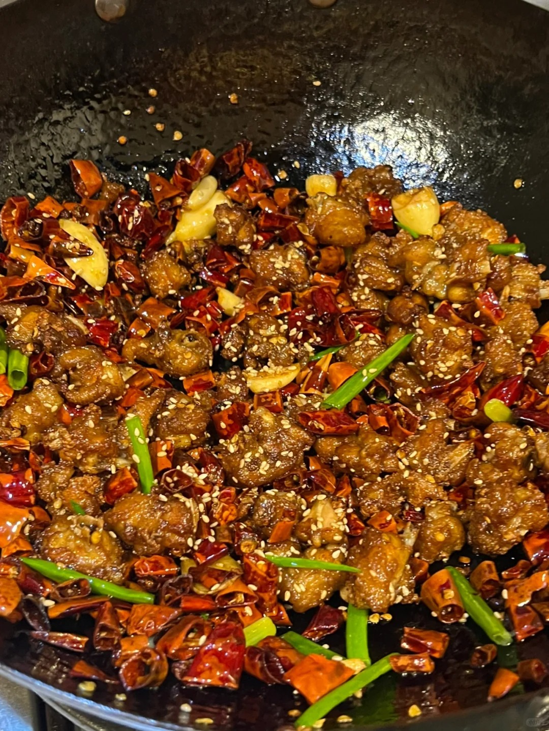 这辣子鸡做完不拿去开店都对不起自己的手艺