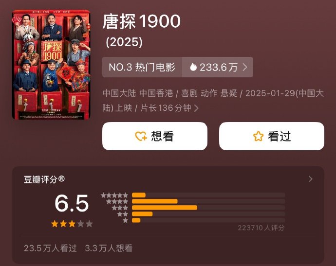 《哪吒2》票房破50亿，《熊出没》被顶完了！
2025年春节档开始之前，和很多人