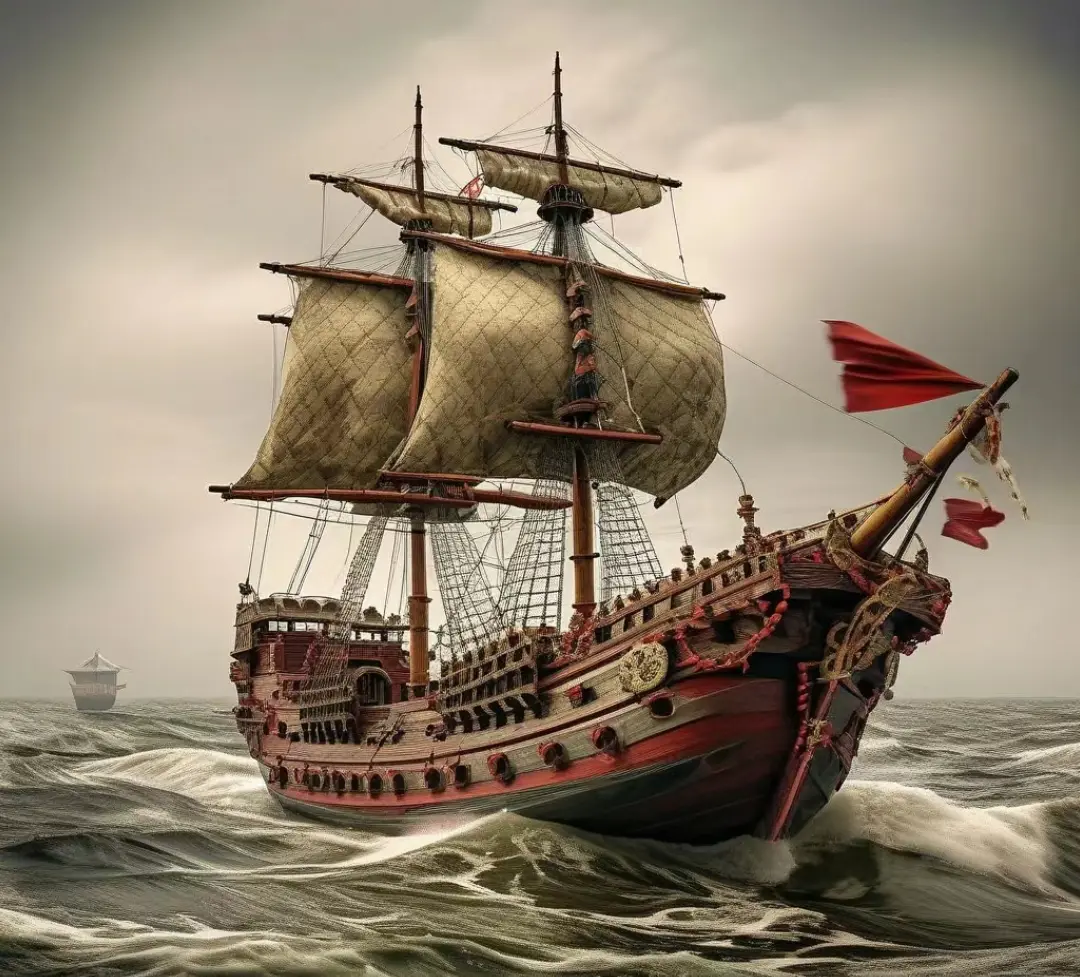 按照大明舰队的规模，应是能到美洲的