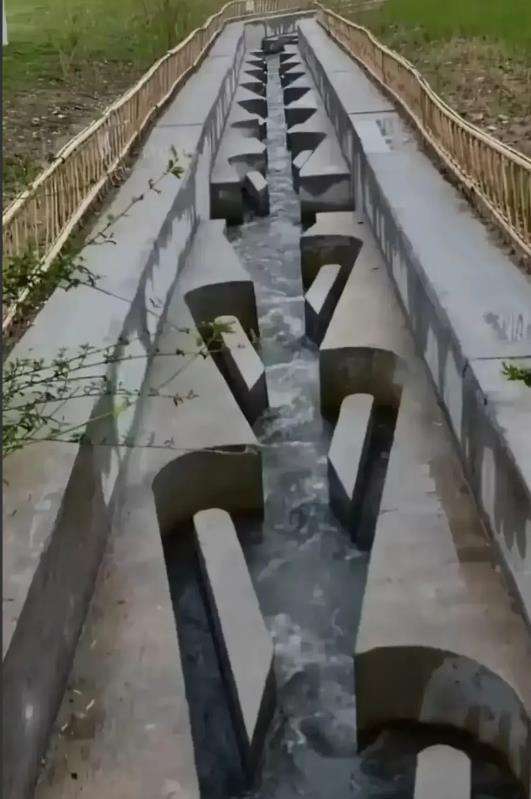 水渠为什么要设计成这样？