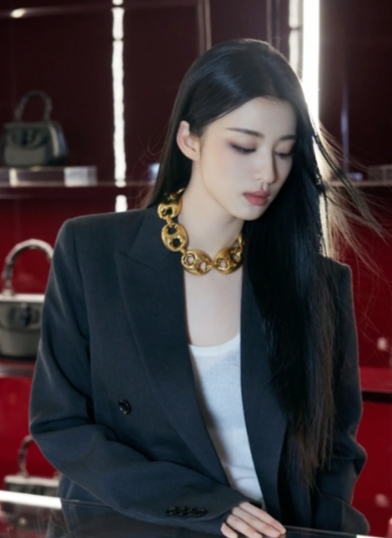 王楚然风格独特