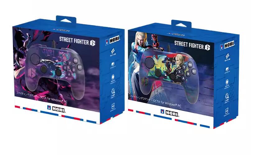 298 元，HORI《街霸 6》联名有线游戏手柄“JURI”限定版开售