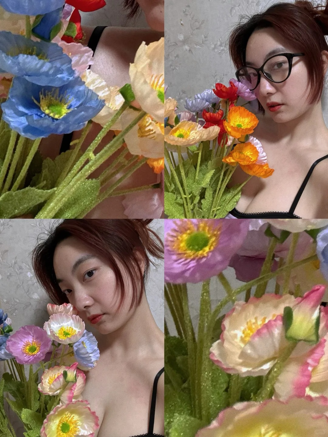【小日记】和道具组同事“虞美人”
最近照片发的有点多了！！！打扰了🙇‍♀️