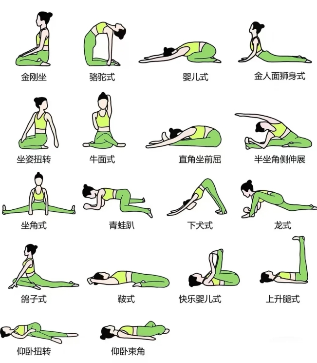 晚上适合做这套瑜伽