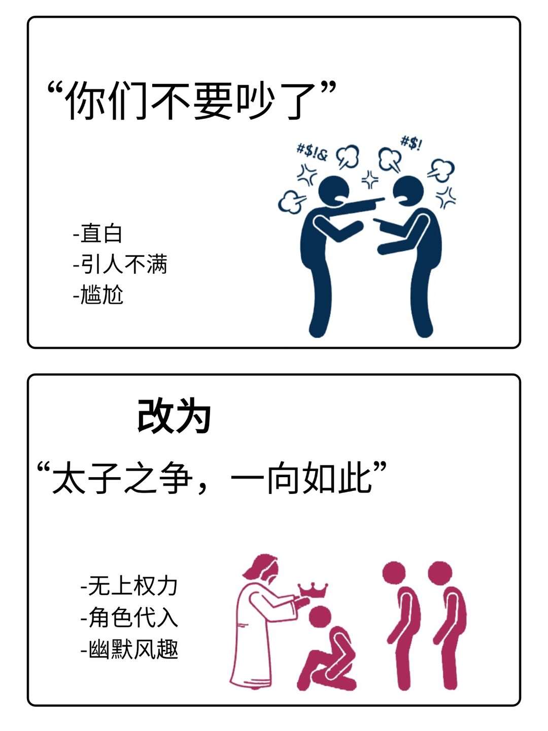 你们不要吵了！