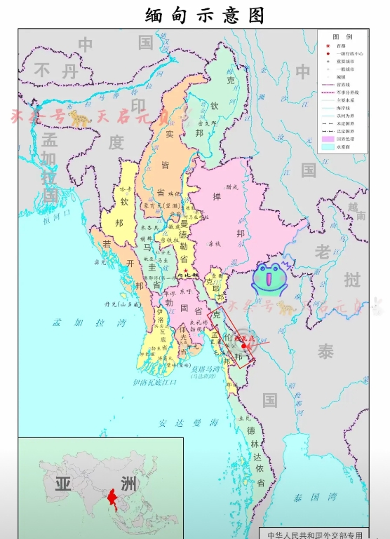 缅甸与泰国有1800多公里的边境线，为什么偏偏是克伦邦控制的妙瓦底？其实，克伦邦