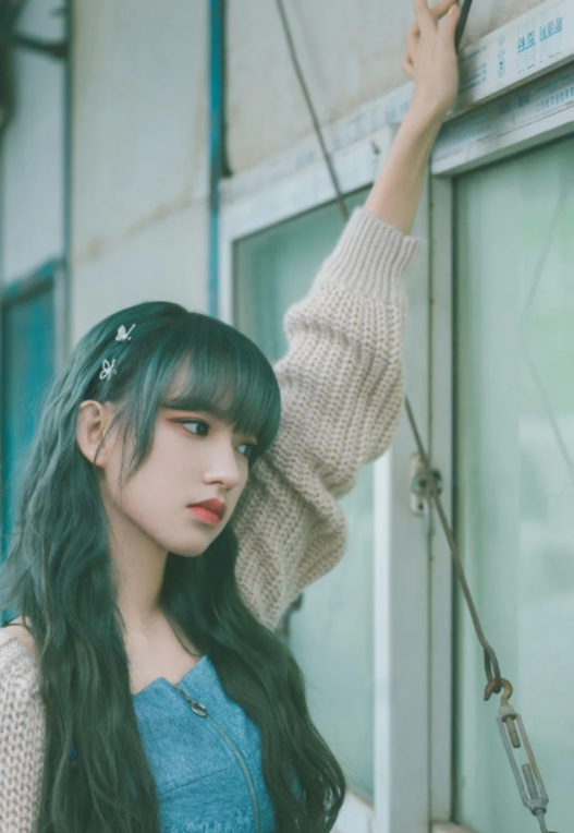 程潇是一个清新甜美的氧气少女