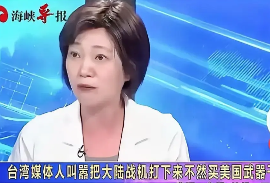 台岛一档节目里，有个台湾媒体人，那嘴跟开了光似的，啥都敢说。大陆军机在台海正常巡