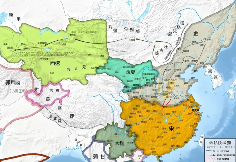 辽、金、宋为什么都未能一统天下？

先说宋的问题，宋朝武德不行是天生的。宋朝是武