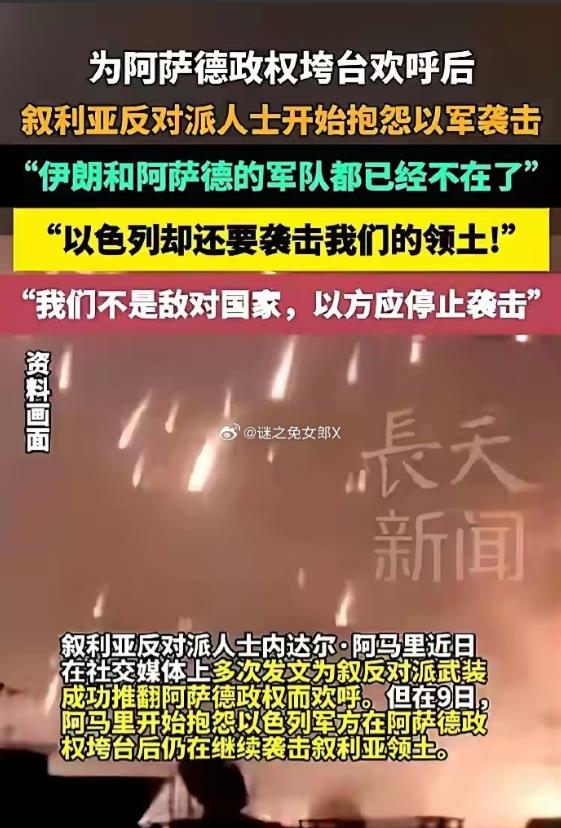 叙利亚人幼稚至此，以后只会更惨。#叙利亚的未来之路在哪里?#

叙利亚反对派人士