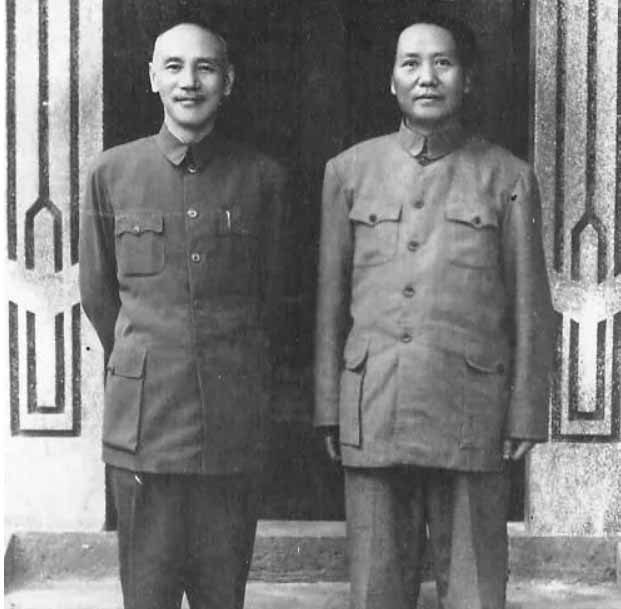 重庆谈判时，毛主席两次偶遇蒋介石，都说了什么