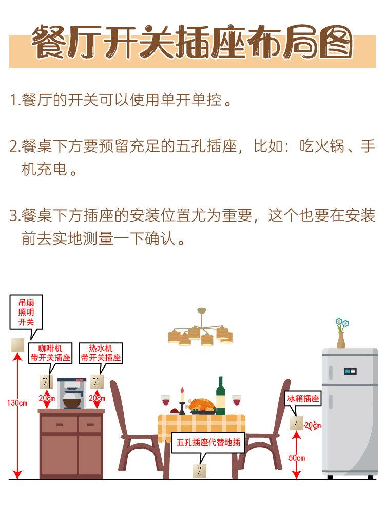 装修攻略|全屋开关插座布局，值得收藏