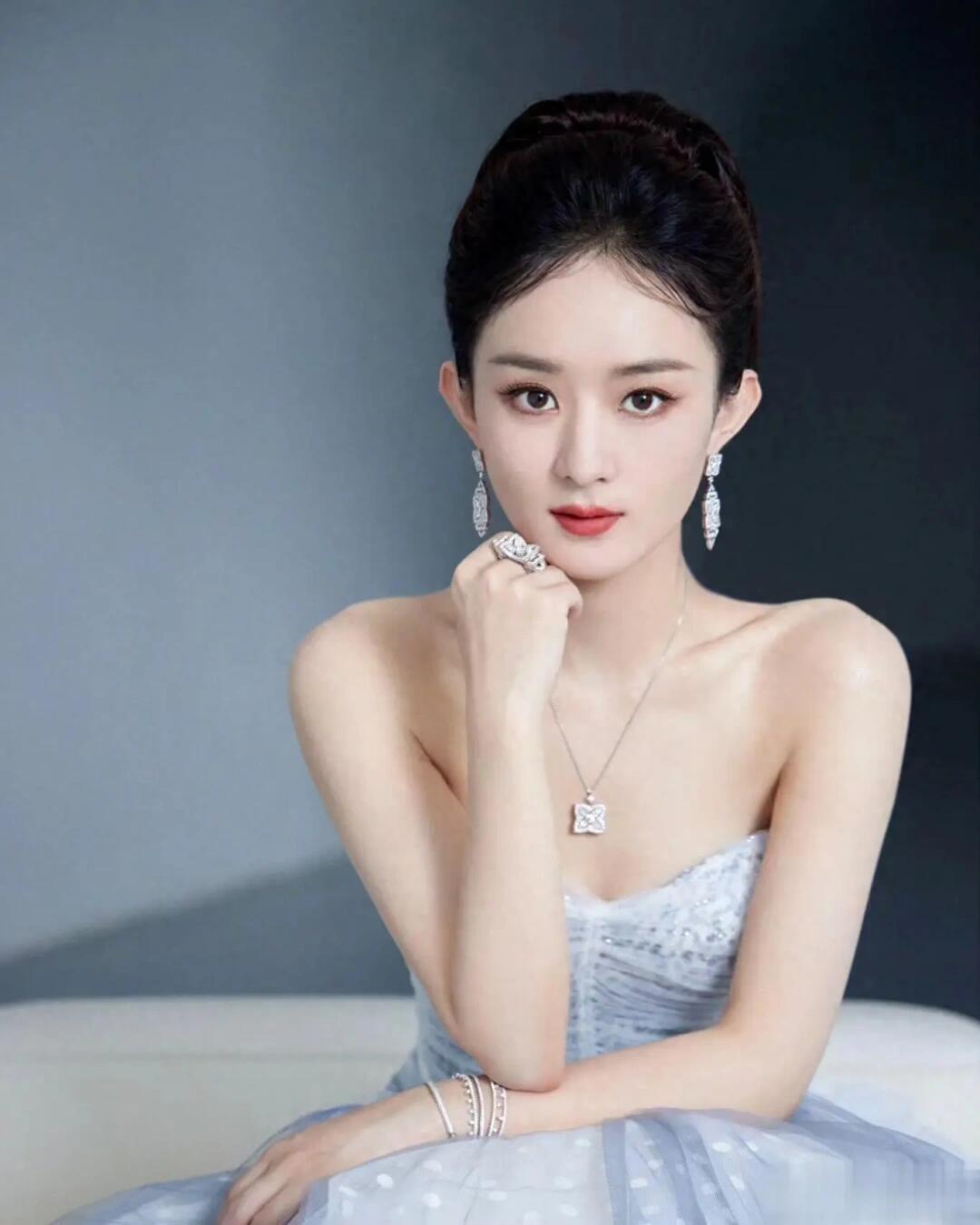 赵丽颖美图贵气