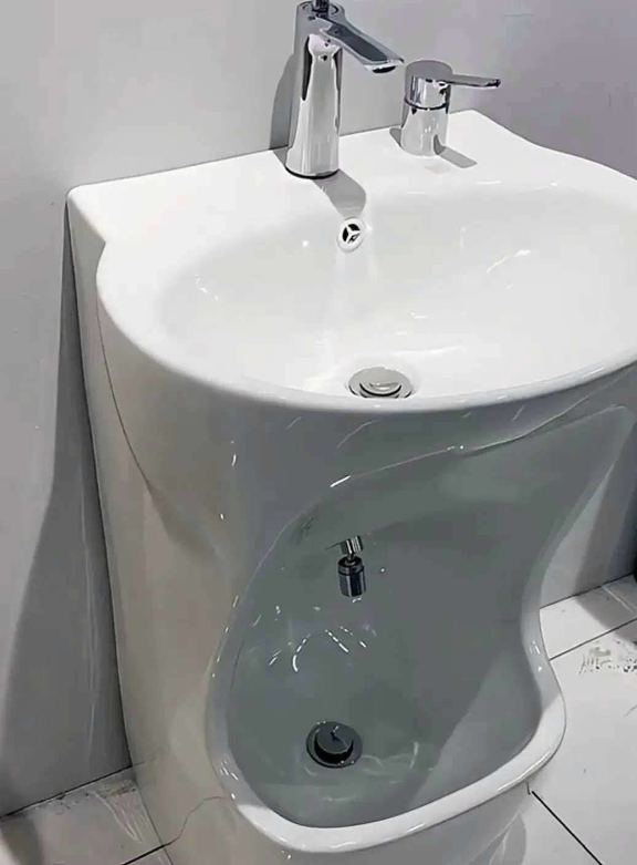这款多用途的洗手池，设计者的初衷是什么？
