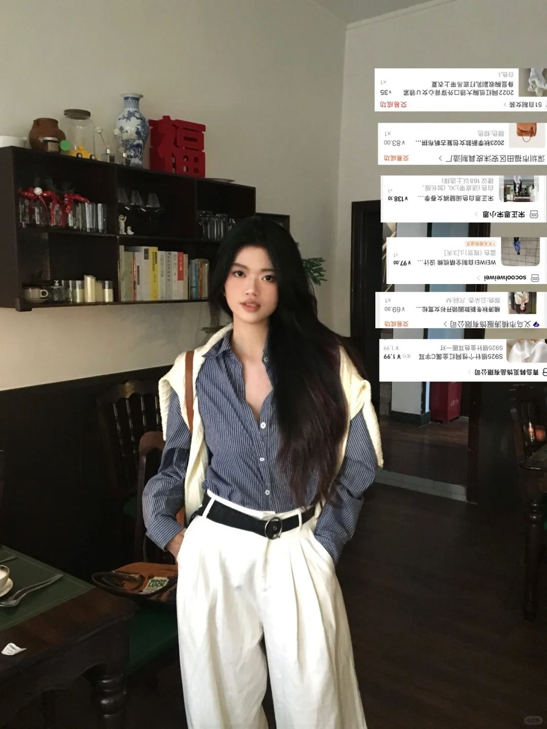 又抠又爱穿#17
只要有🔗我真的会从头给到脚

衬衫果然是亘古不变超级显气质和
