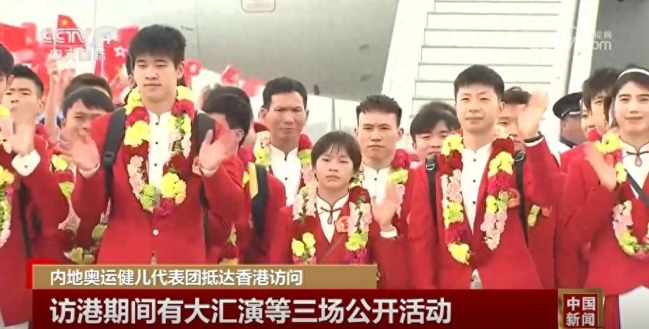 奥运代表团去香港和澳门的时候，这5点想不到。
1. 没想到婵妹这么好说话，跟潘展