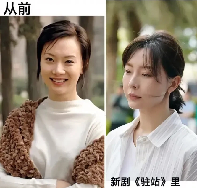 其实，陈数的脸，撑到今天也不容易。

她年轻的时候，就长得不太端正。
我看《暗算