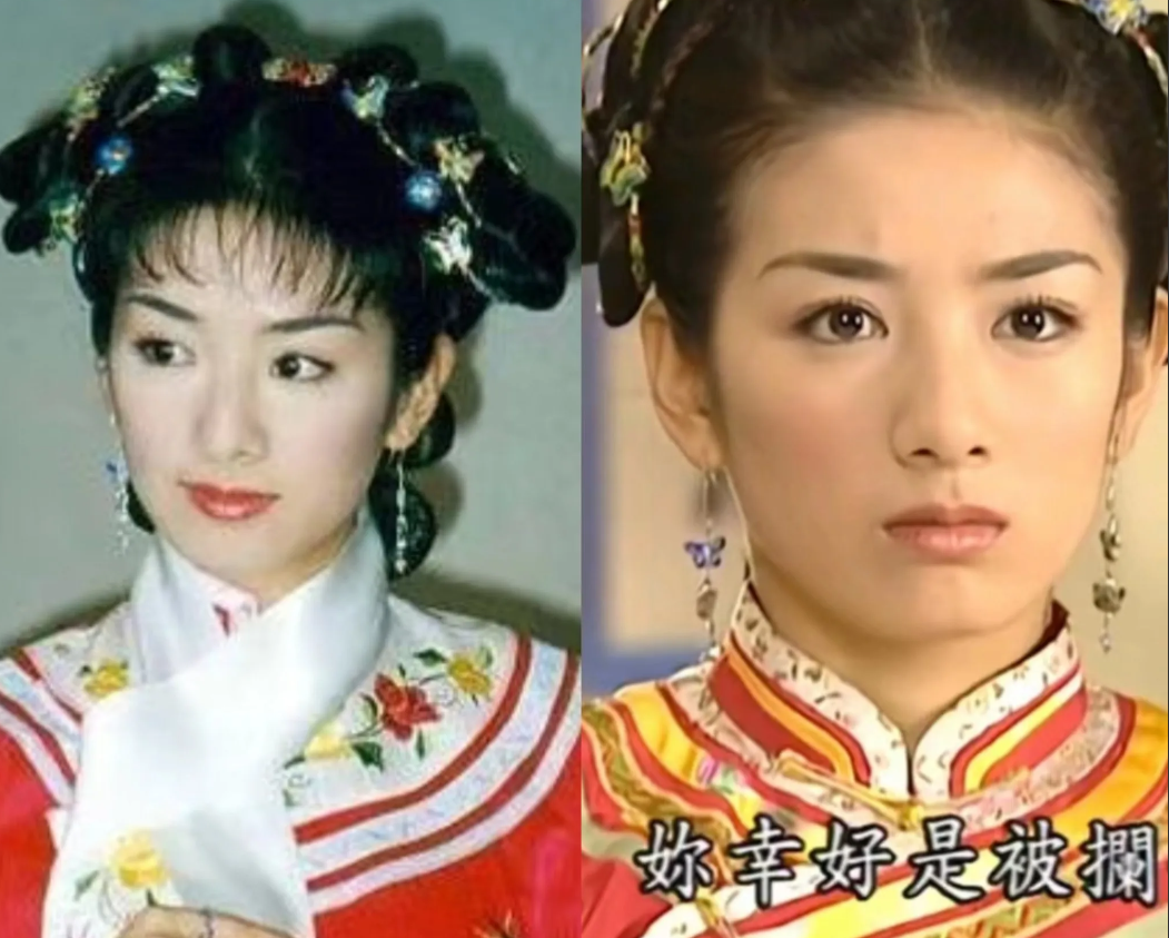 以前总以为黄奕演小燕子是故意不留刘海，为的就是更能突出她在剧中演大女主，因为剧中