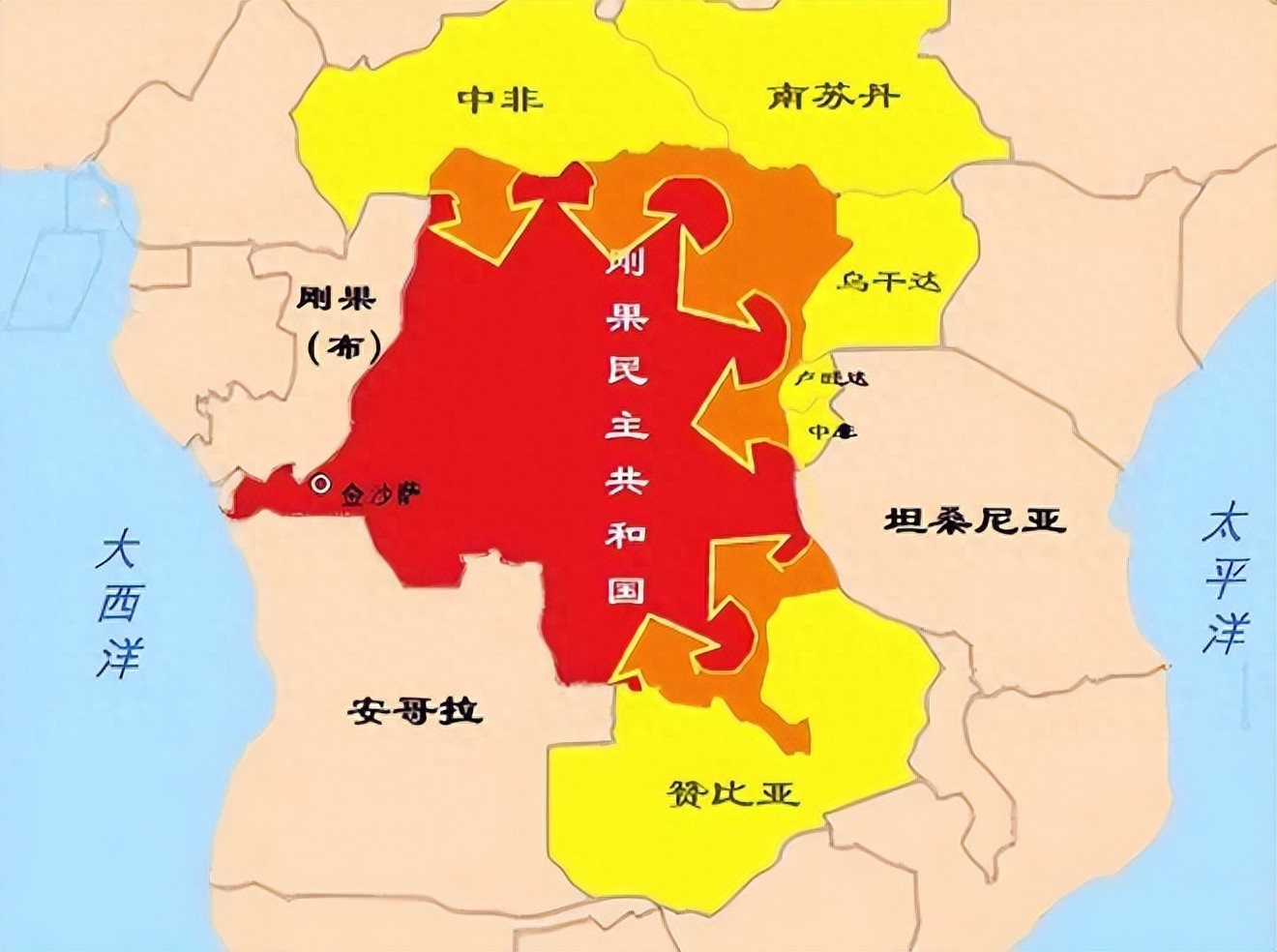 刚果（金）资源纷争，战争动荡，中国如何应对？