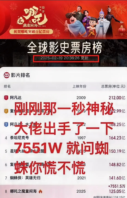 太震撼了，刚刚那一秒一下增加7551.5万，每一次冲击都让人热泪盈眶，大佬们太给
