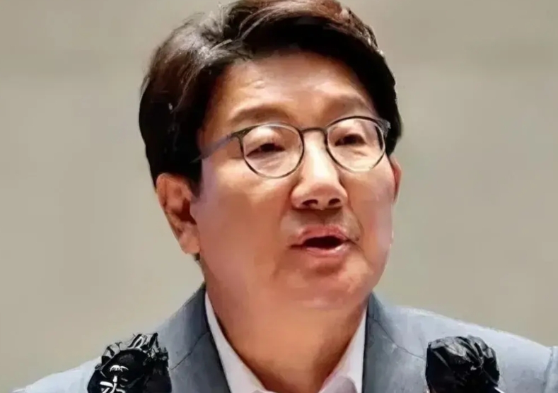 韩东勋辞职后，权性东手握执政党大权，一人身兼两职，既是党鞭又是代理党首。

都说
