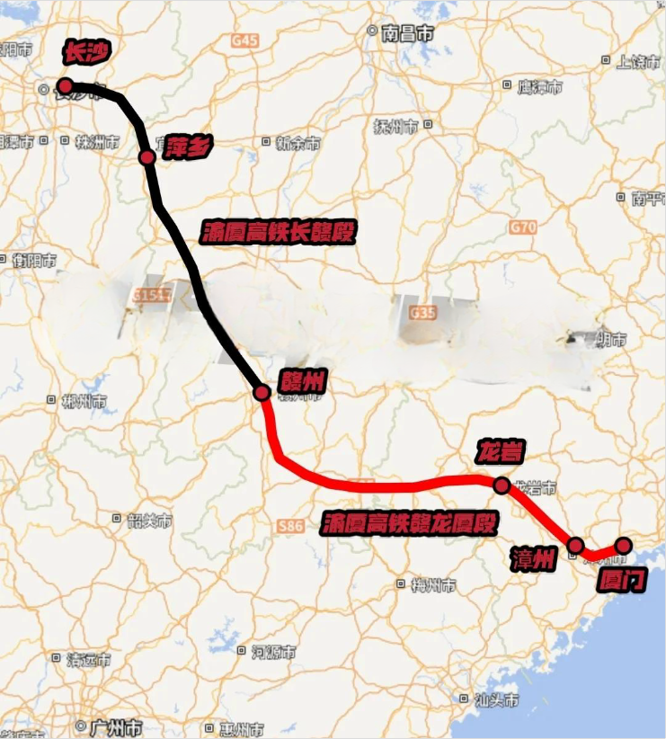 长赣高铁快点建设，其后续项目“赣龙厦高铁”才能够上马，最终渝厦通道才能顺利建成，