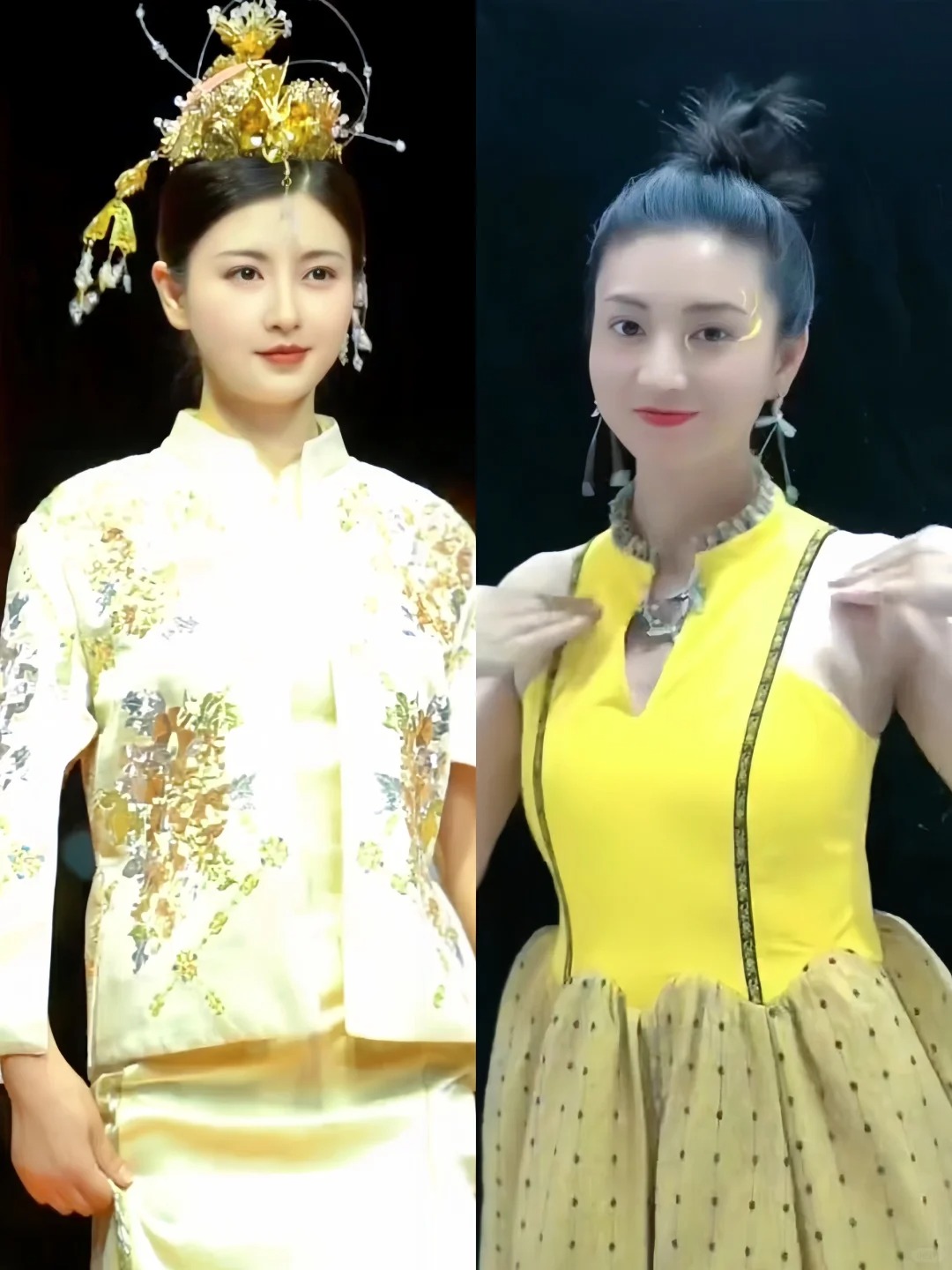 有些女明星能不能不要做自己啊？！！
斓曦是我见过的唯一一个适合穿古装不适合穿现代
