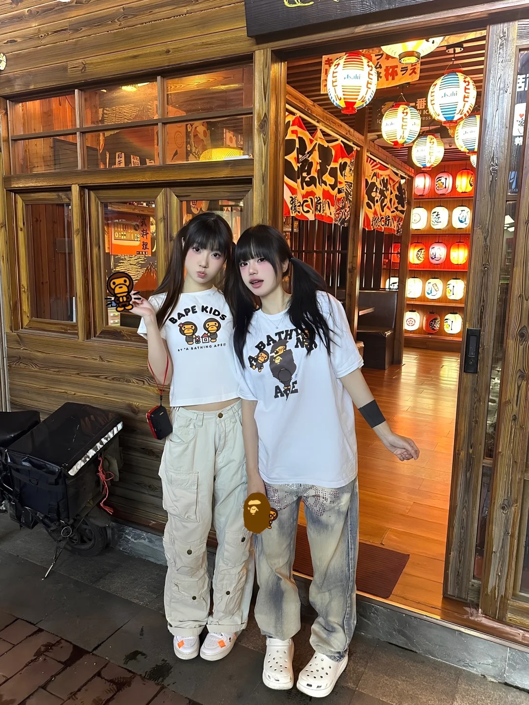 babymilo sisters🦧
#bape #vibe #潮童
很开心身边