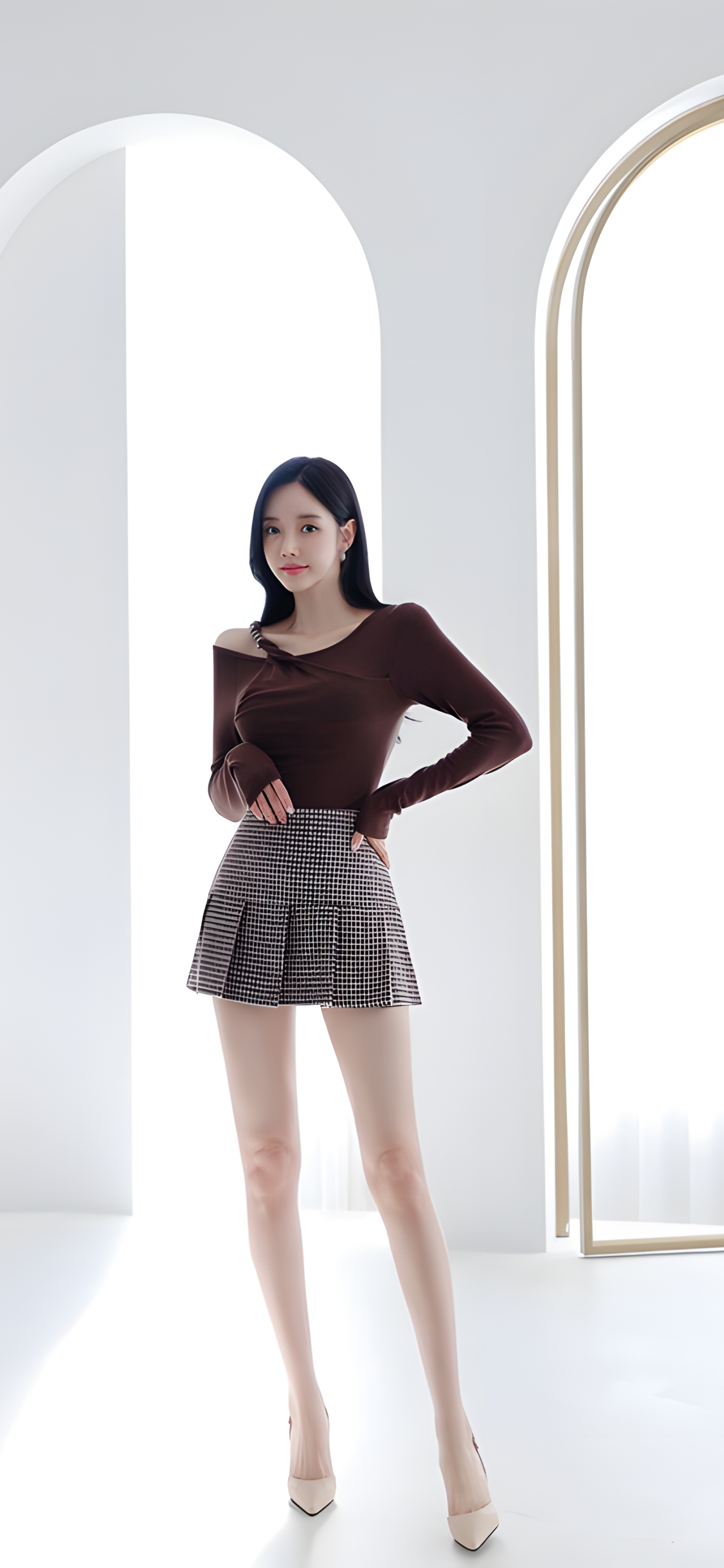 韩国名模孙允珠4K写真壁纸，每天分享~