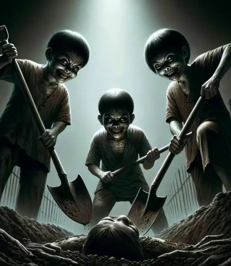 这是什么人创作的画作？看起来有些狰狞恐怖，细思极恐。