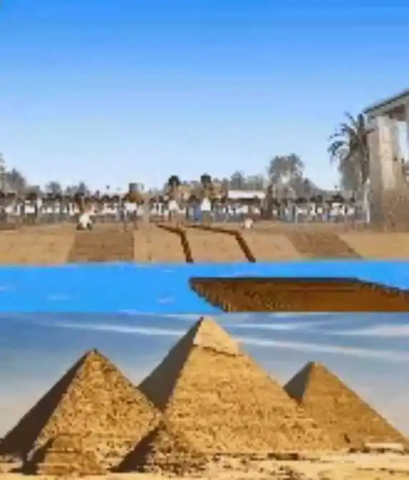 金字塔有没有可能是这样建的？
