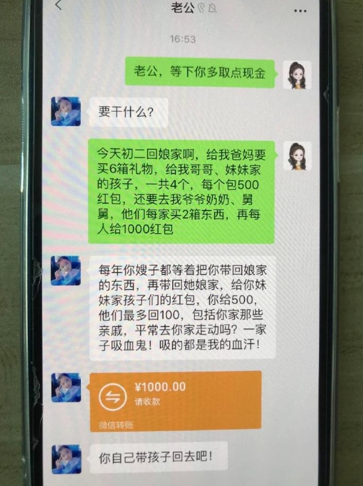 谁回娘家不用买东西啊？