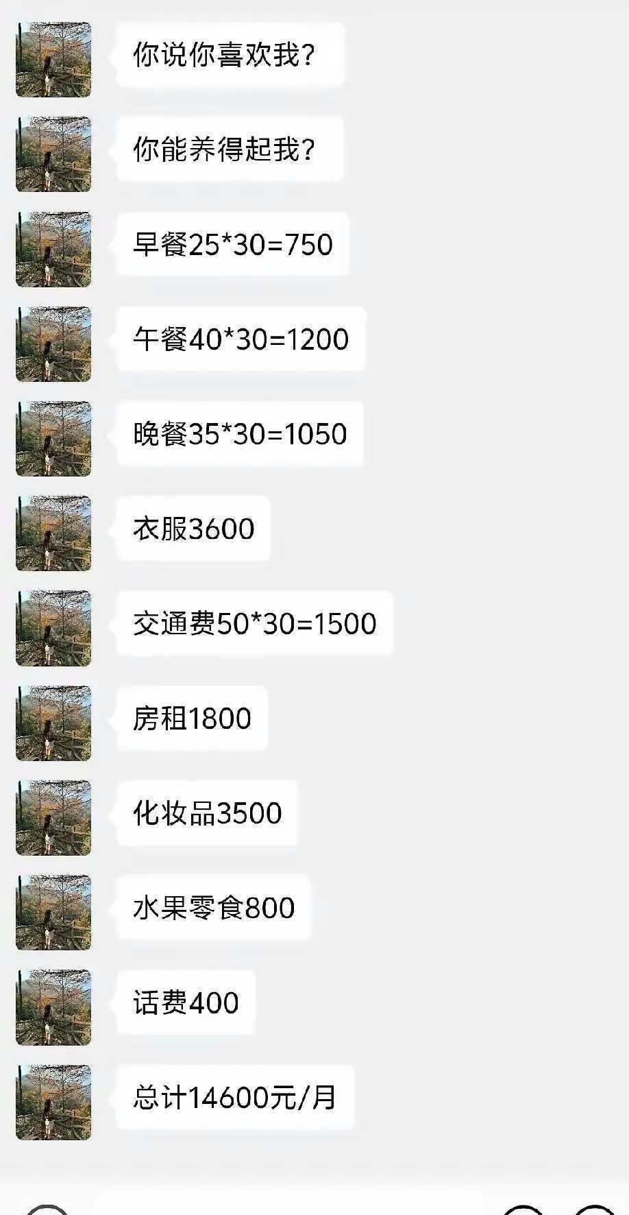 幽默趣闻：我错了，我养不起！哈哈哈哈！